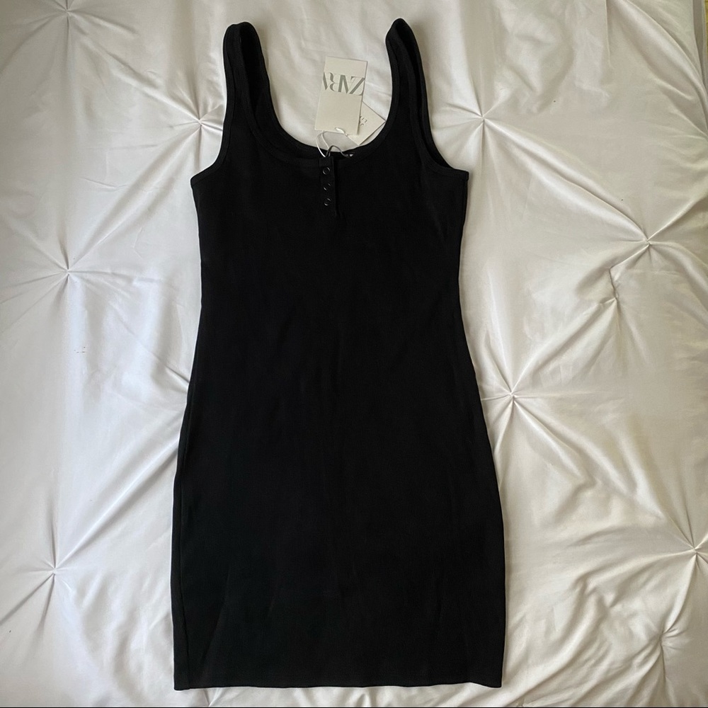 Zara Basic Bodycon Mini Dress